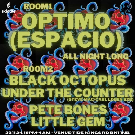 Black Octopus present Optimo (Espacio)
