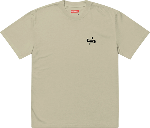 Oversized Pattern Perception Left Shirt